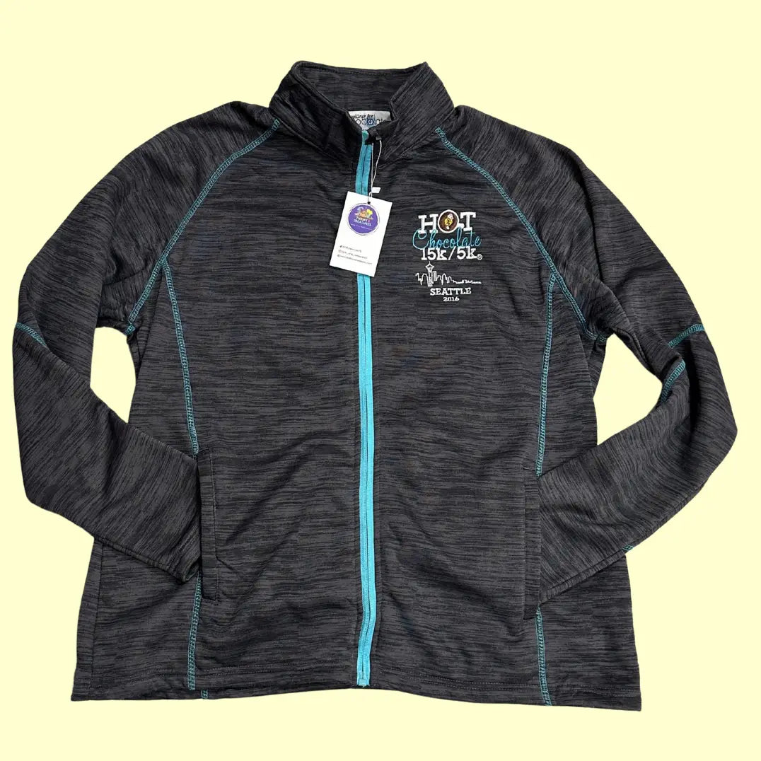 🧥 Hot Chocolate 15K/5K Seattle Full-Zip Jacket
