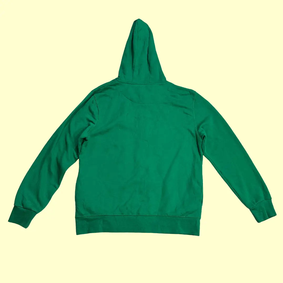 🟢 Primark Green Zip-Up Hoodie – Extra Large