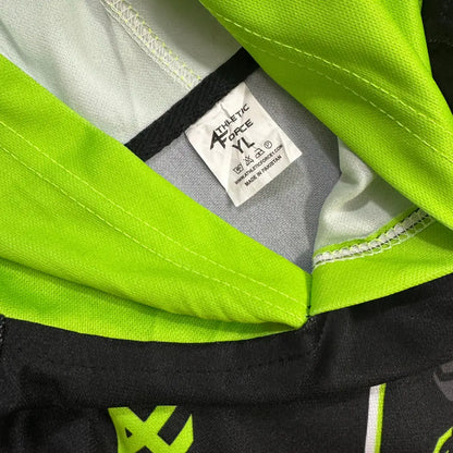 ⚫🟢 Athletic Force “Rebels” Sports Hoodie