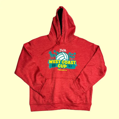 🔥 Dynasty Sportswear “West Coast Cup 2023” Red Hoodie