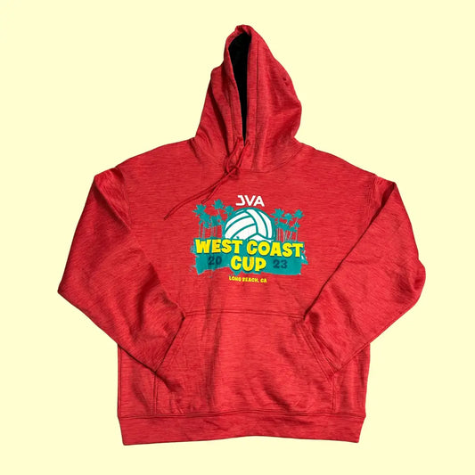 🔥 Dynasty Sportswear “West Coast Cup 2023” Red Hoodie