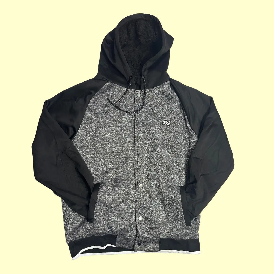 🧥 GSTR Two-Tone Sherpa-Lined Hoodie