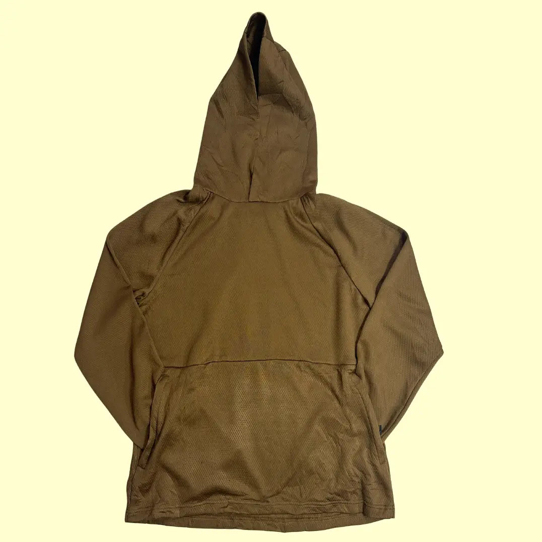 🤎 Stylus Textured Brown Pullover Hoodie