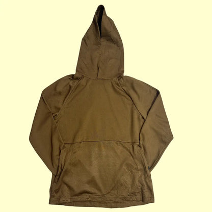 🤎 Stylus Textured Brown Pullover Hoodie