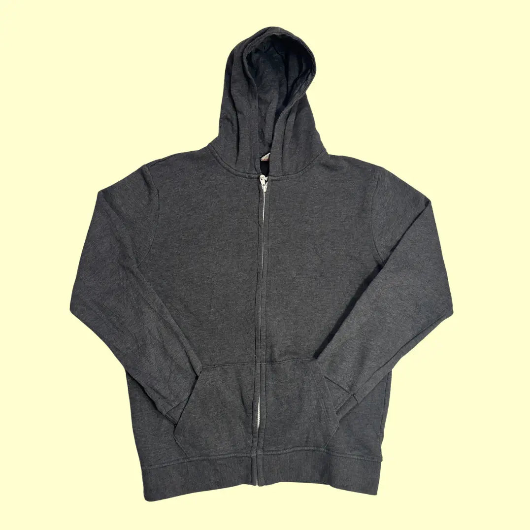 🖤 Tu “Back to School” Charcoal Zip-Up Hoodie