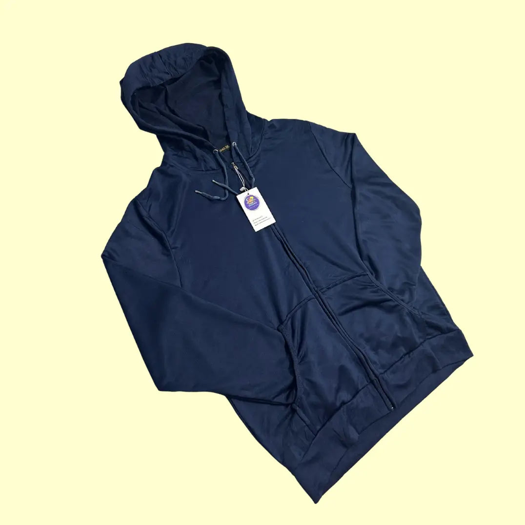 💙 Tracksuit 2XL Navy Zip Hoodie