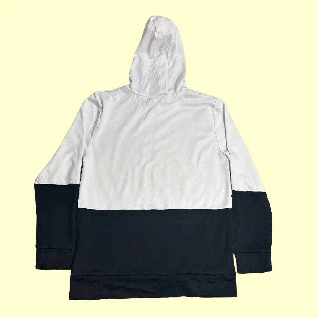 ⚫⚪ Adidas Black & White Logo Hoodie