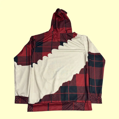 ❤️ Christmas Plaid “Wonderful Time of the Year” Hoodie