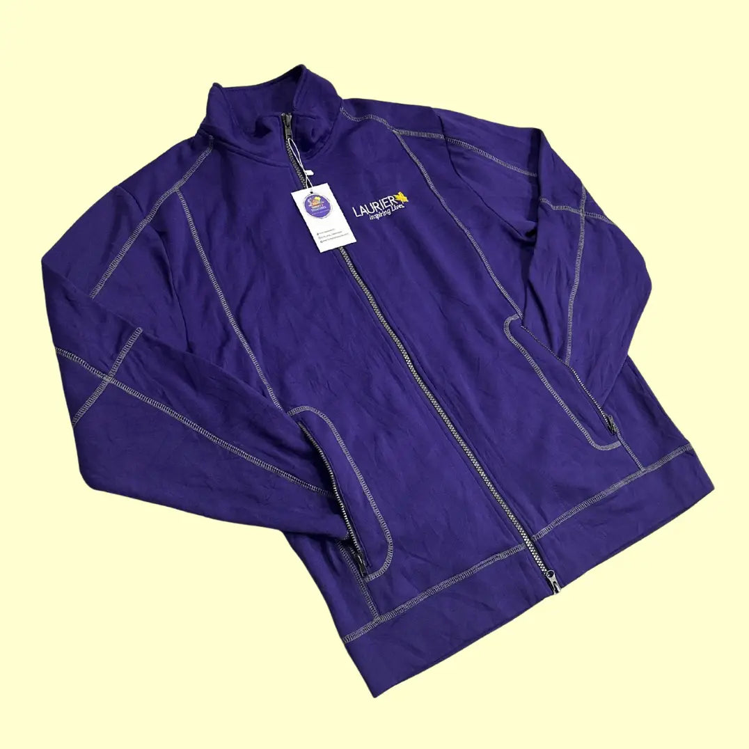 💜 Clique Laurier Zip-Up Fleece Jacket