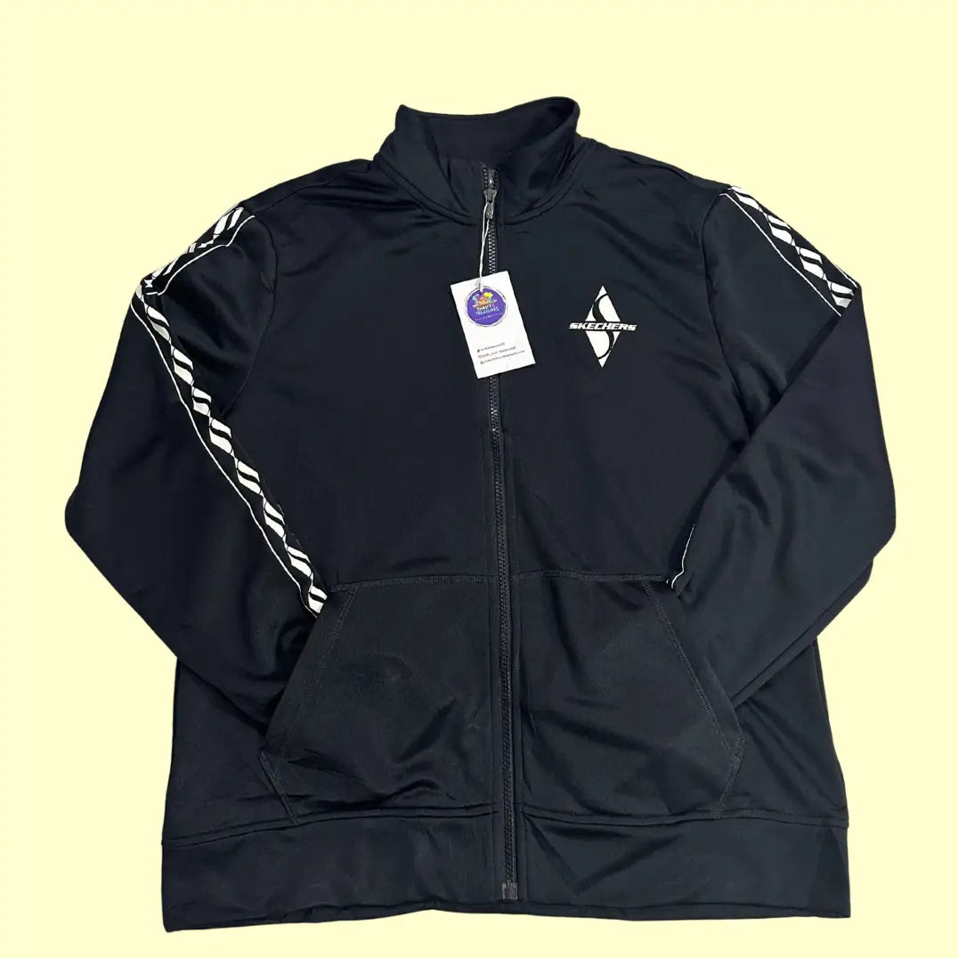 Skechers Black Track Jacket – Size M