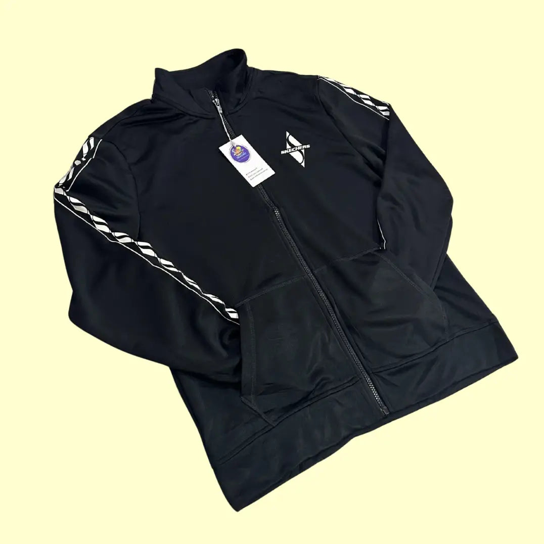 Skechers Black Track Jacket – Size M