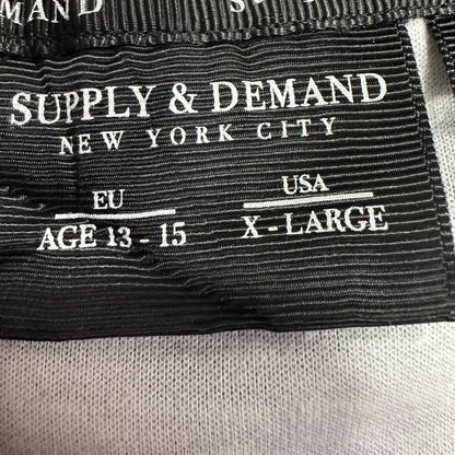 Supply & Demand NYC Camo Track Jacket – Youth XL (13–15) – Black/Red