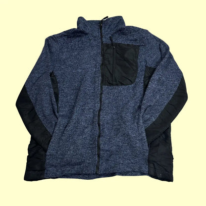 🧥 RUGBY UNIVERSITY FLEECE PANEL JACKET – M