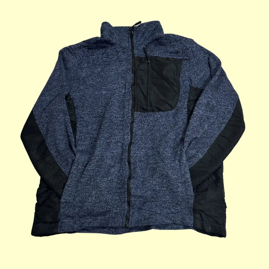 🧥 RUGBY UNIVERSITY FLEECE PANEL JACKET – M