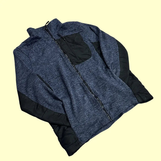 🧥 RUGBY UNIVERSITY FLEECE PANEL JACKET – M