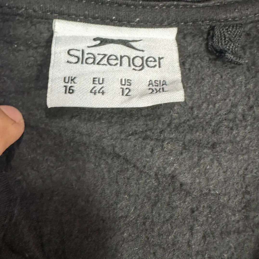 ✅ Slazenger Black Full-Zip Jacket