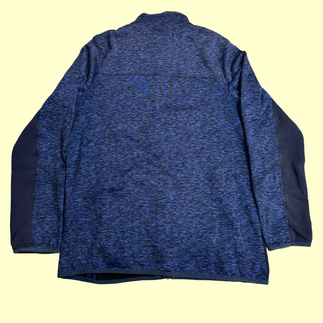 ✅ Crivit Men’s Blue Full-Zip Fleece Jacket