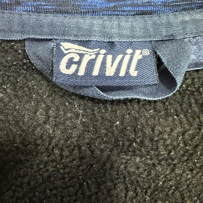 ✅ Crivit Men’s Blue Full-Zip Fleece Jacket