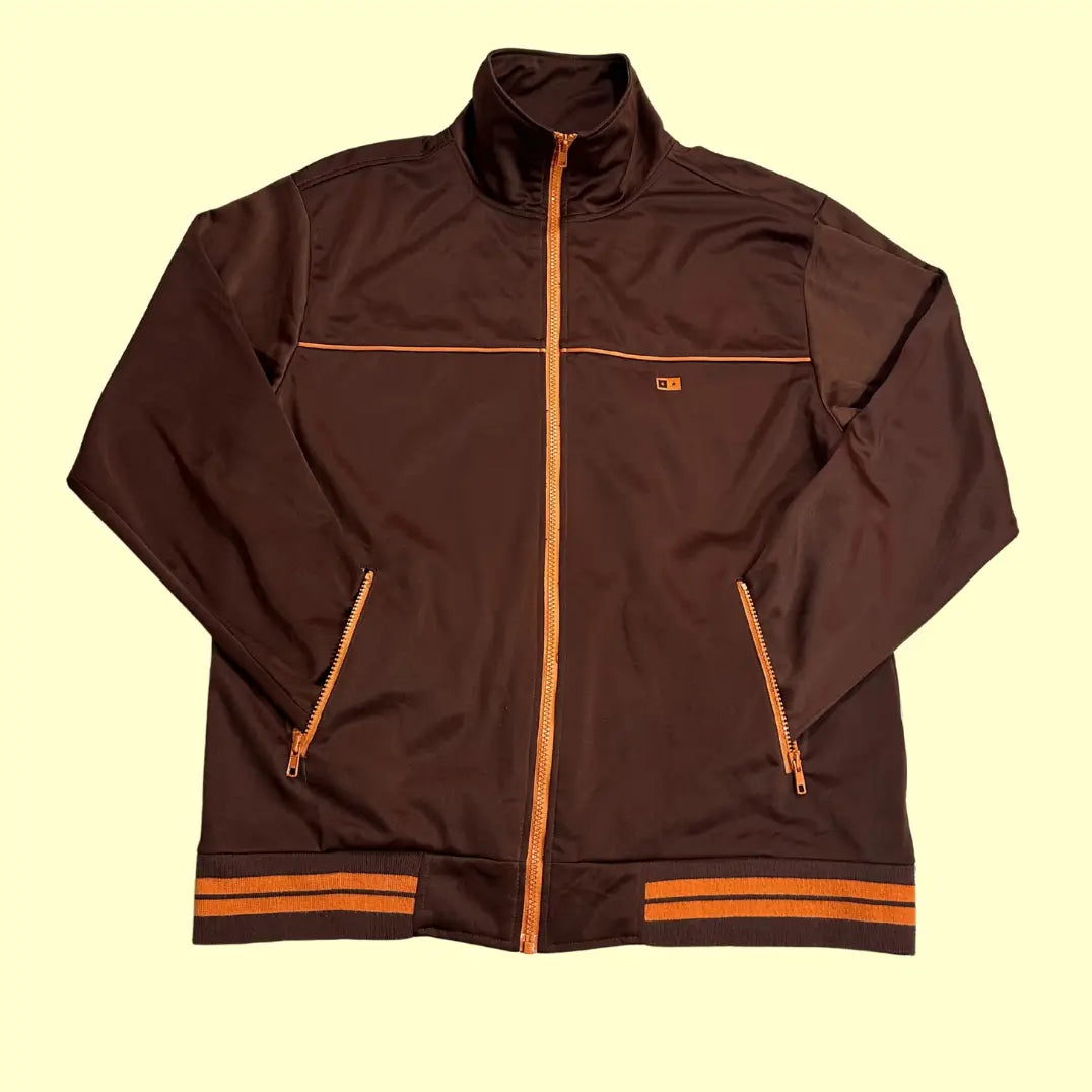 🧥 FS04 Brown Track Jacket