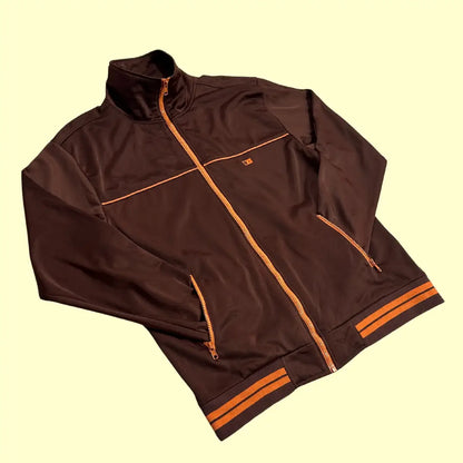 🧥 FS04 Brown Track Jacket