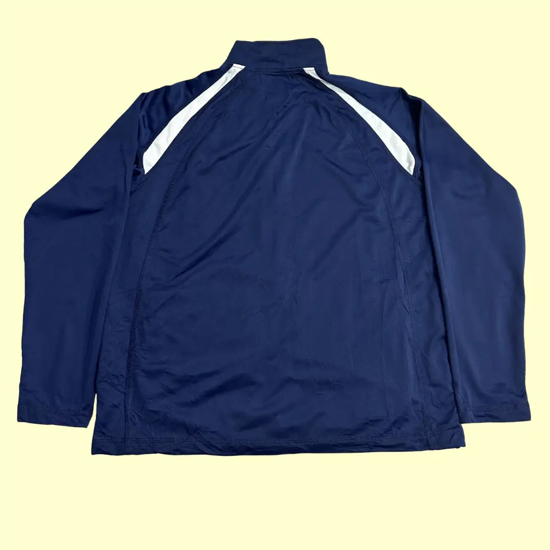 Sport-Tek Navy Vigilante Full-Zip Track Jacket