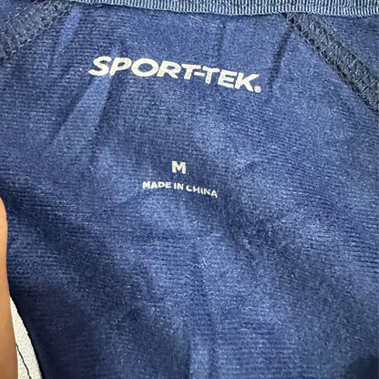 Sport-Tek Navy Vigilante Full-Zip Track Jacket