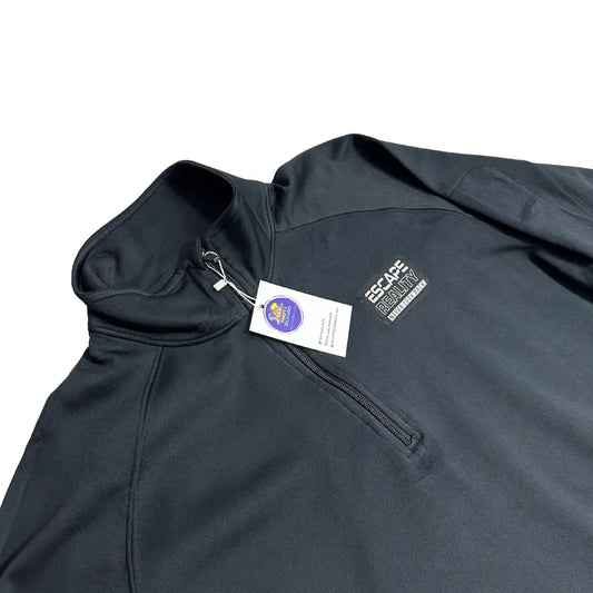 Sport-Tek Black Performance Quarter-Zip Pullover – Escape Reality Branding