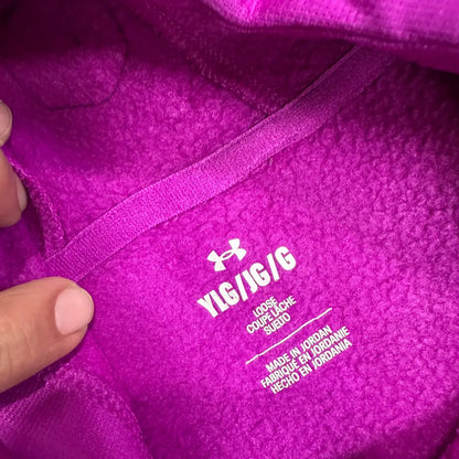 🟣 Under Armour Youth Hoodie – Purple