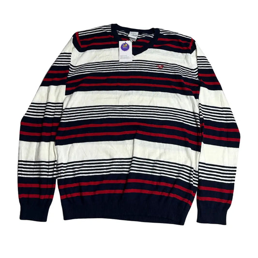 Warner Bros Striped Knit Sweater