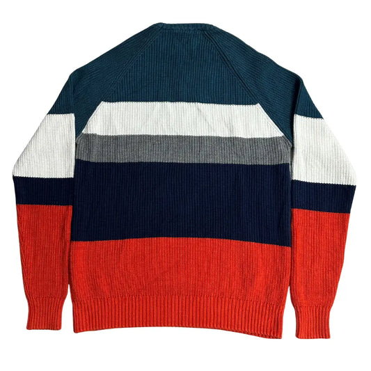 ZARA Multicolor Striped Knit Sweater