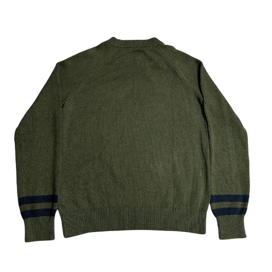 Henri Lloyd Olive Green Knit Sweater