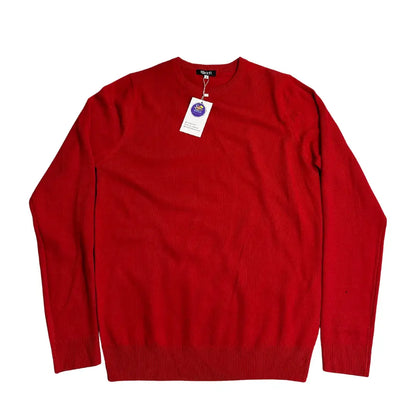 Eddie Red Knit Sweate