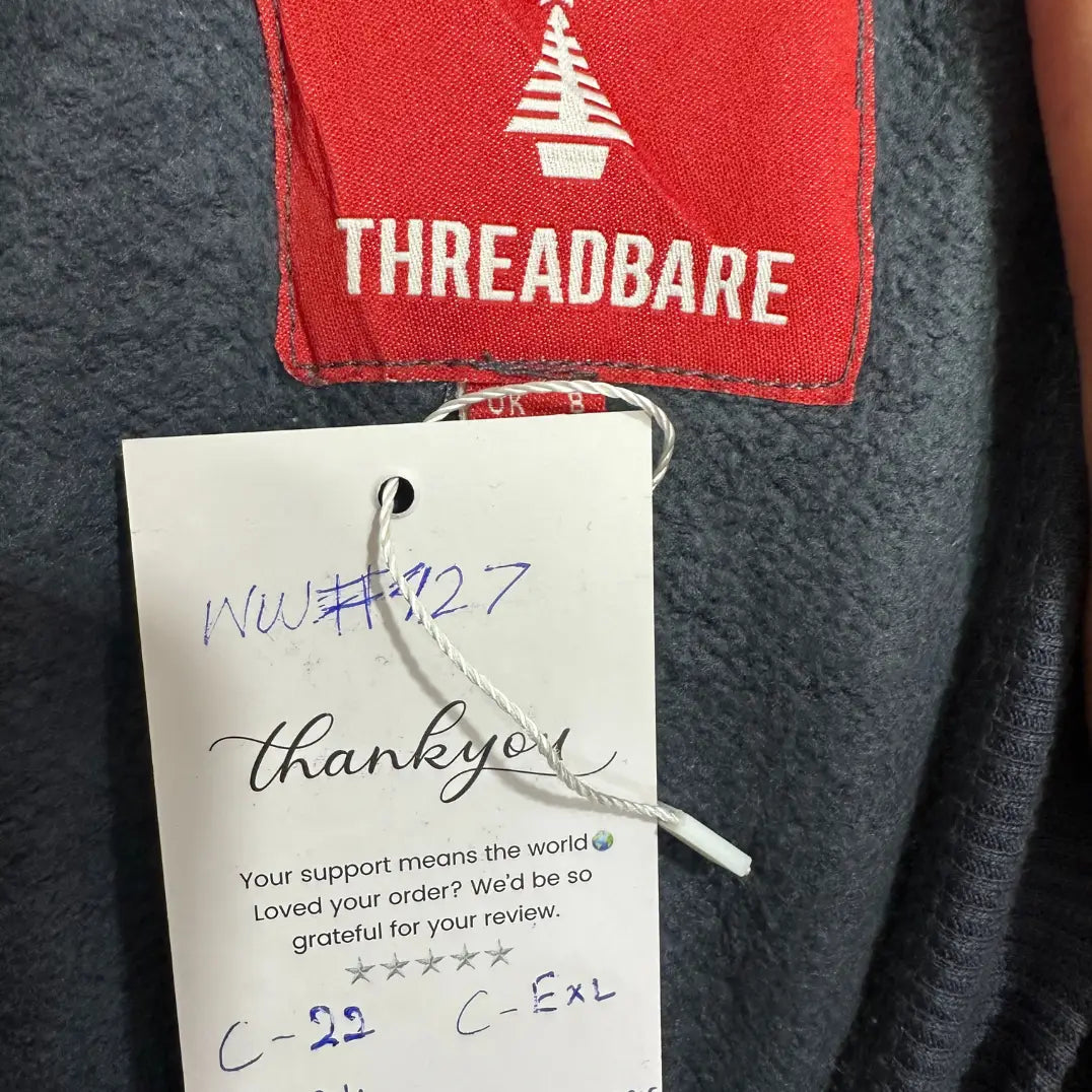 Threadbare Christmas Coral Graphic Sweatshirt – Dark Grey