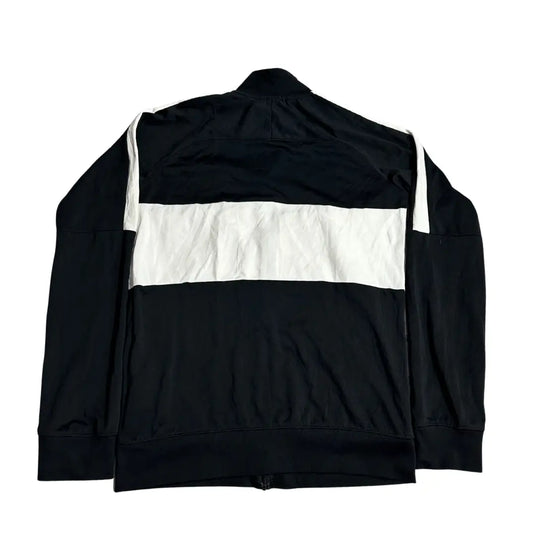 Nike Dri-FIT Black & White Zip-Up Jacket