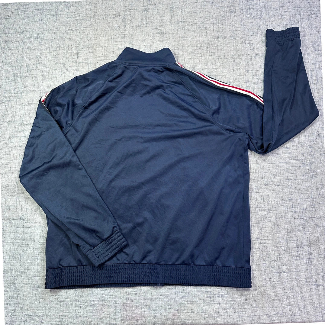 Athletic Works® Navy Stripe Track Jacket(2XL)