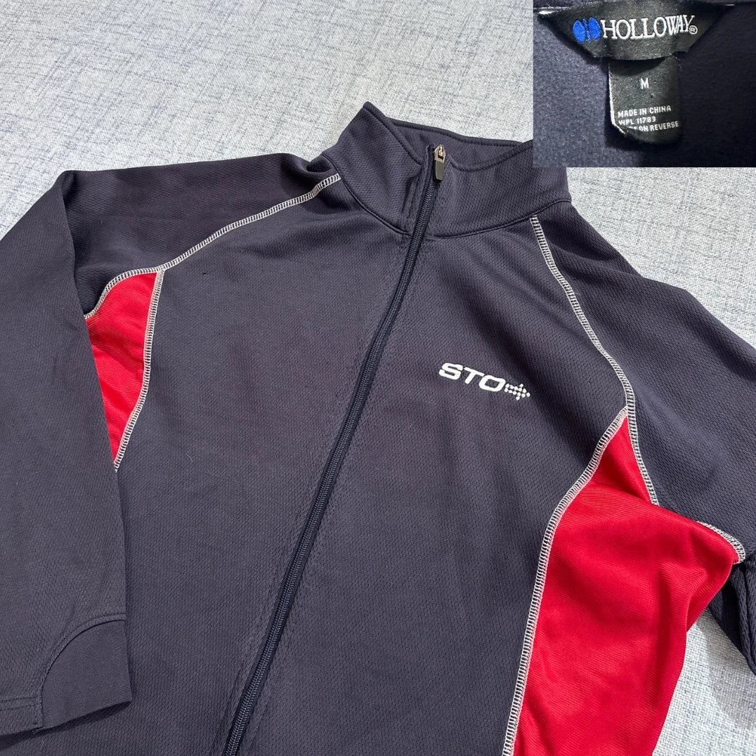 Holloway® Black Performance Track Jacket(M)