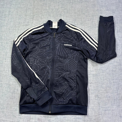 Adidas® Navy Printed Track Jacket(S)