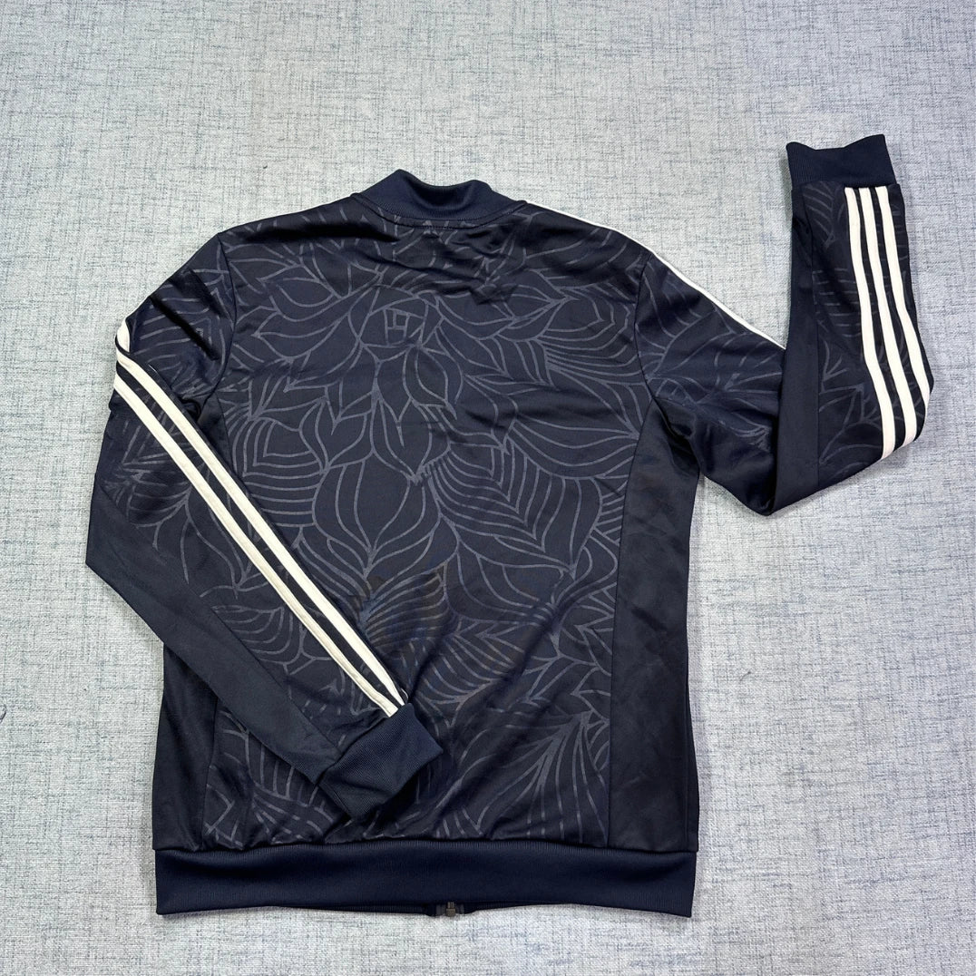 Adidas® Navy Printed Track Jacket(S)