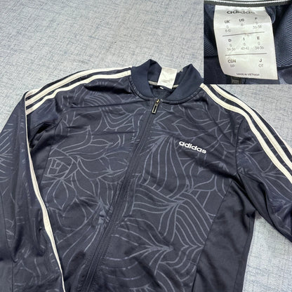 Adidas® Navy Printed Track Jacket(S)