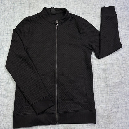 H&M® Black Quilted Zip-Up Jacket