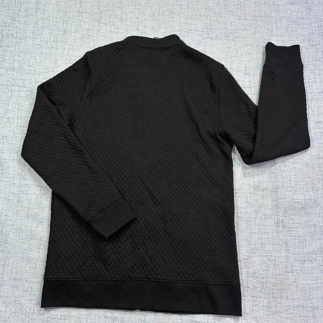 H&M® Black Quilted Zip-Up Jacket