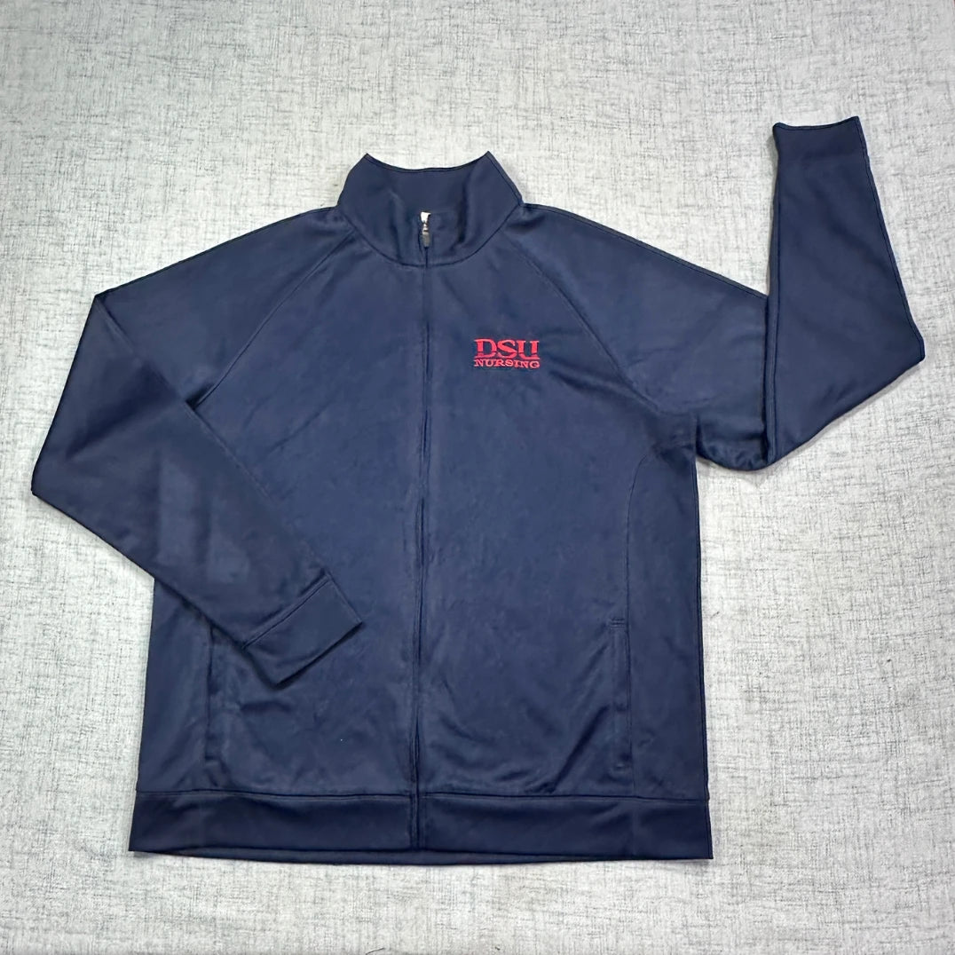 Alo® Navy Full Zip Athletic Jacket(XL)