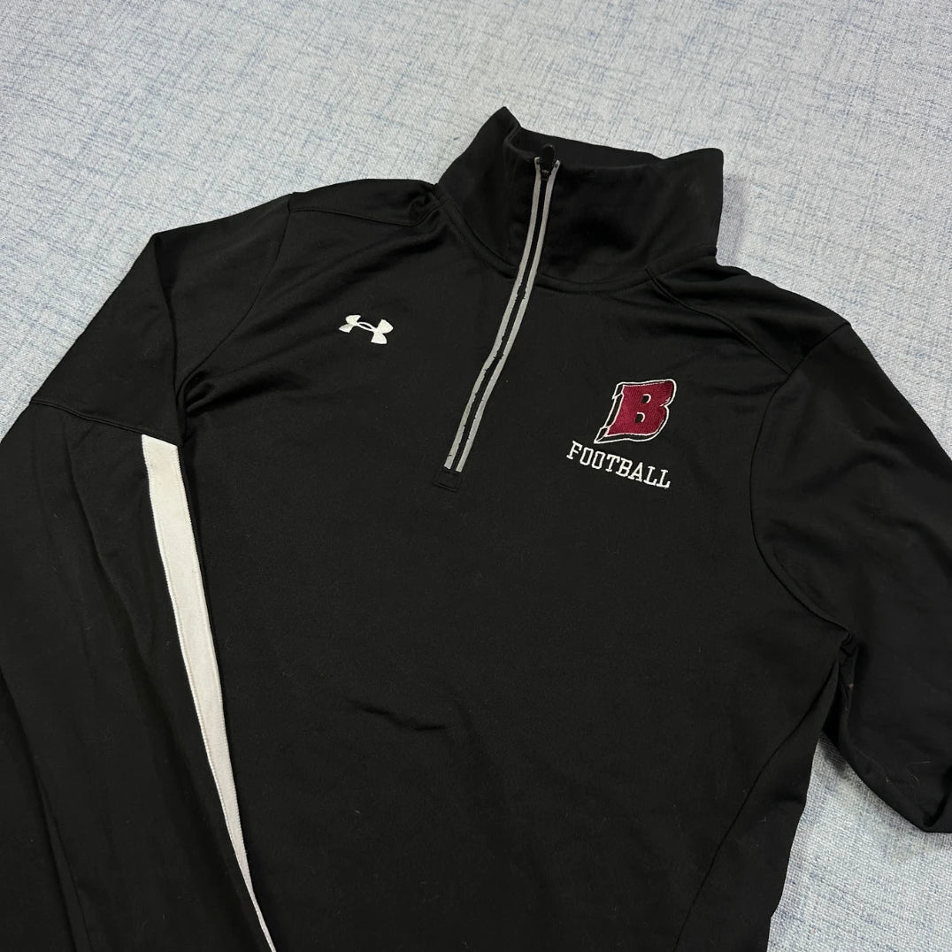 Under Armour® Black Loose Football Jacket