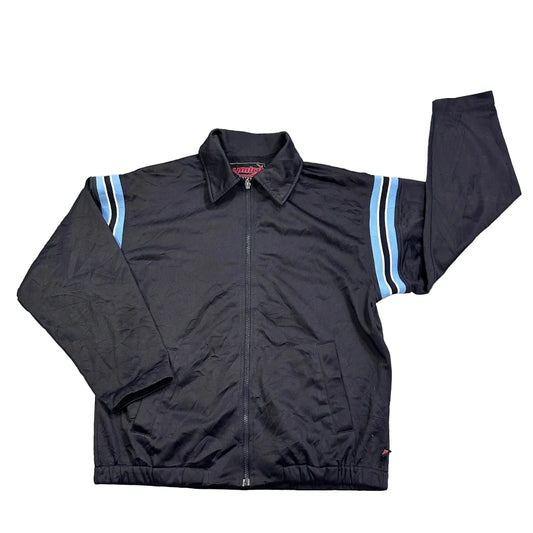 YMLA® Black Full Zip Sports Jacket