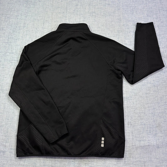 Black Full Zip Performance Sports Jacket