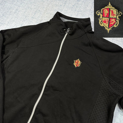 Black Full Zip Performance Sports Jacket