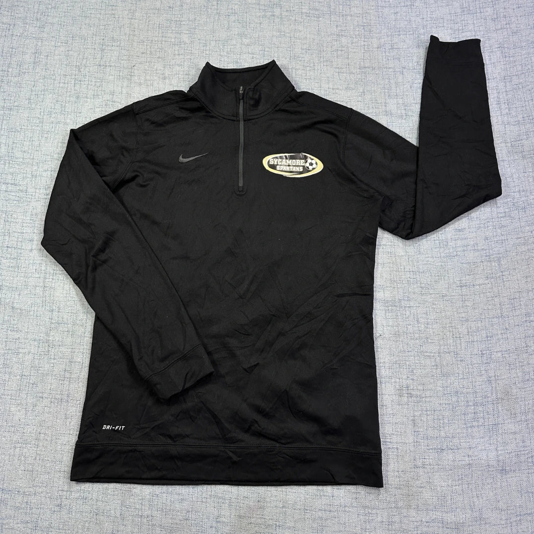 Nike® Black Dri-FIT Quarter Zip Training Pullover
