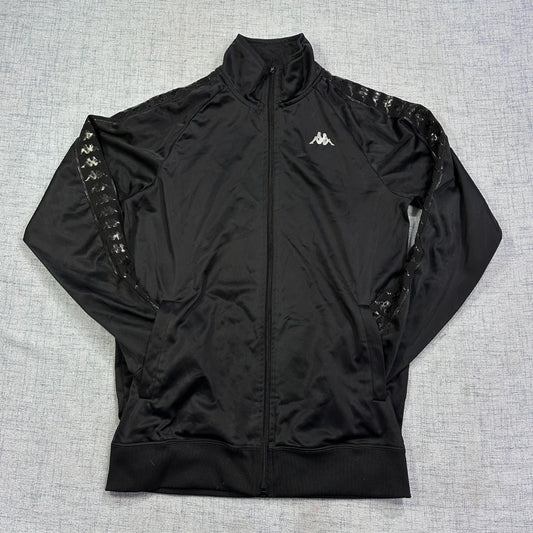 Kappa® Black Logo Tape Track Jacket 🖤