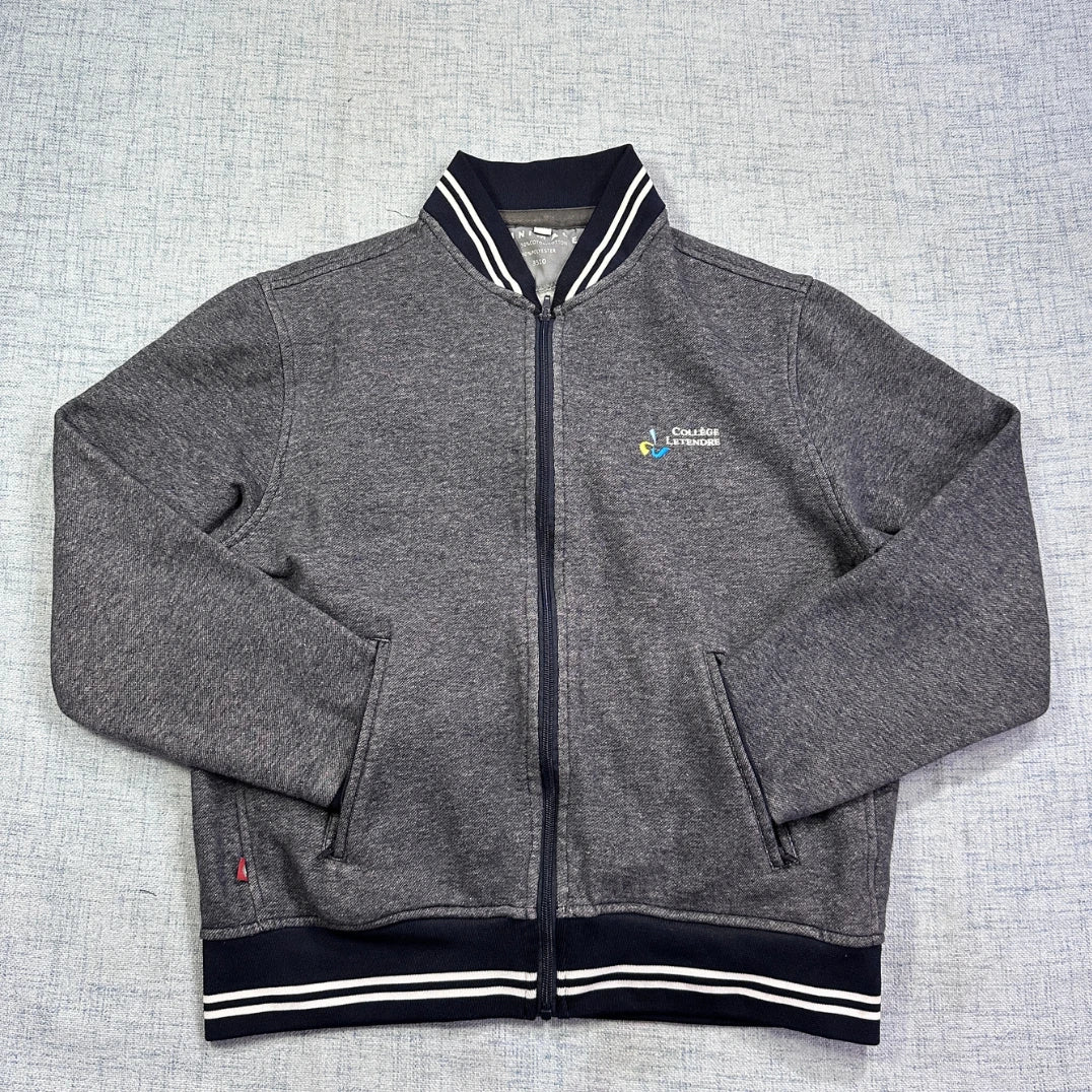 Unimage® Grey Casual Zip Jacket 🩶