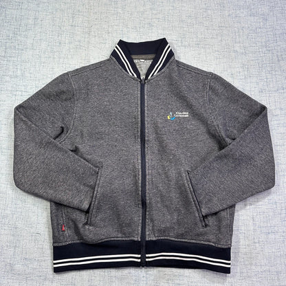 Unimage® Grey Casual Zip Jacket 🩶